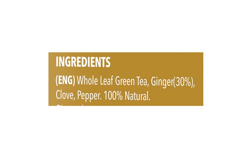 Cambridge Tea party Detox Green Tea Ginger, Clove, Pepper    Pack  50 grams